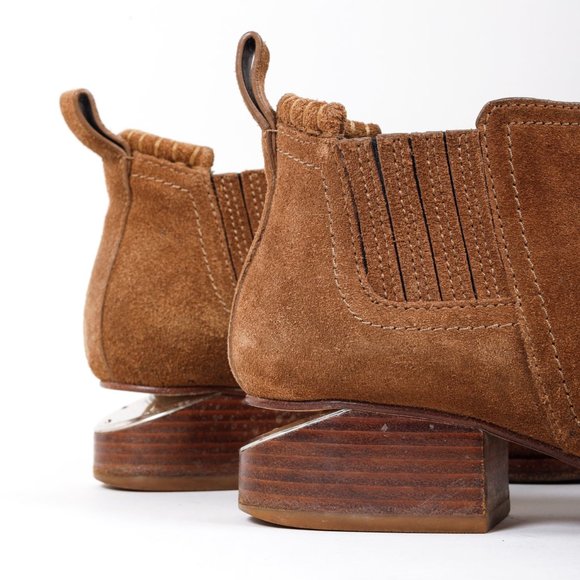 Alexander Wang Brown Suede Kori Boot - Picture 8 of 10